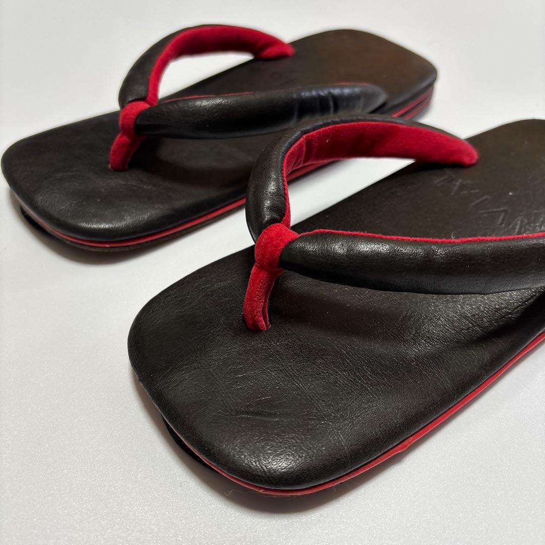 GAVIAL レザー下駄 ガヴィル　中村達也　ロザリオス　大和工房