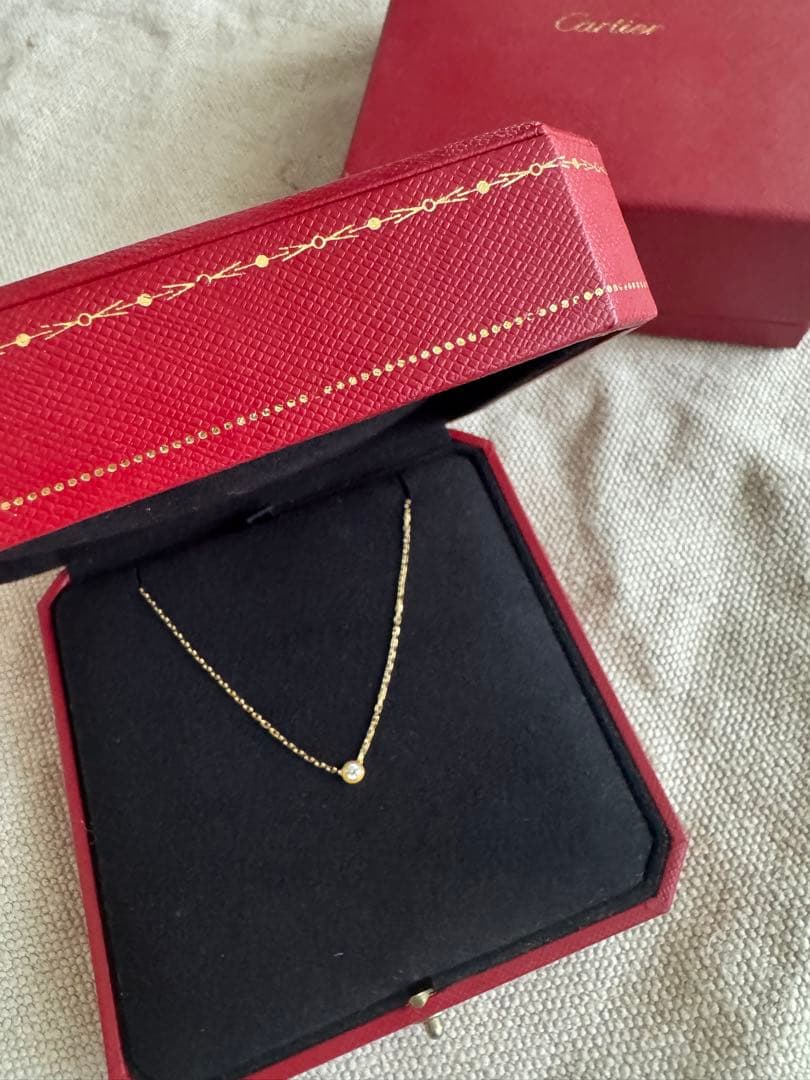 Cartier ダムール　イエローゴールド ネックレス