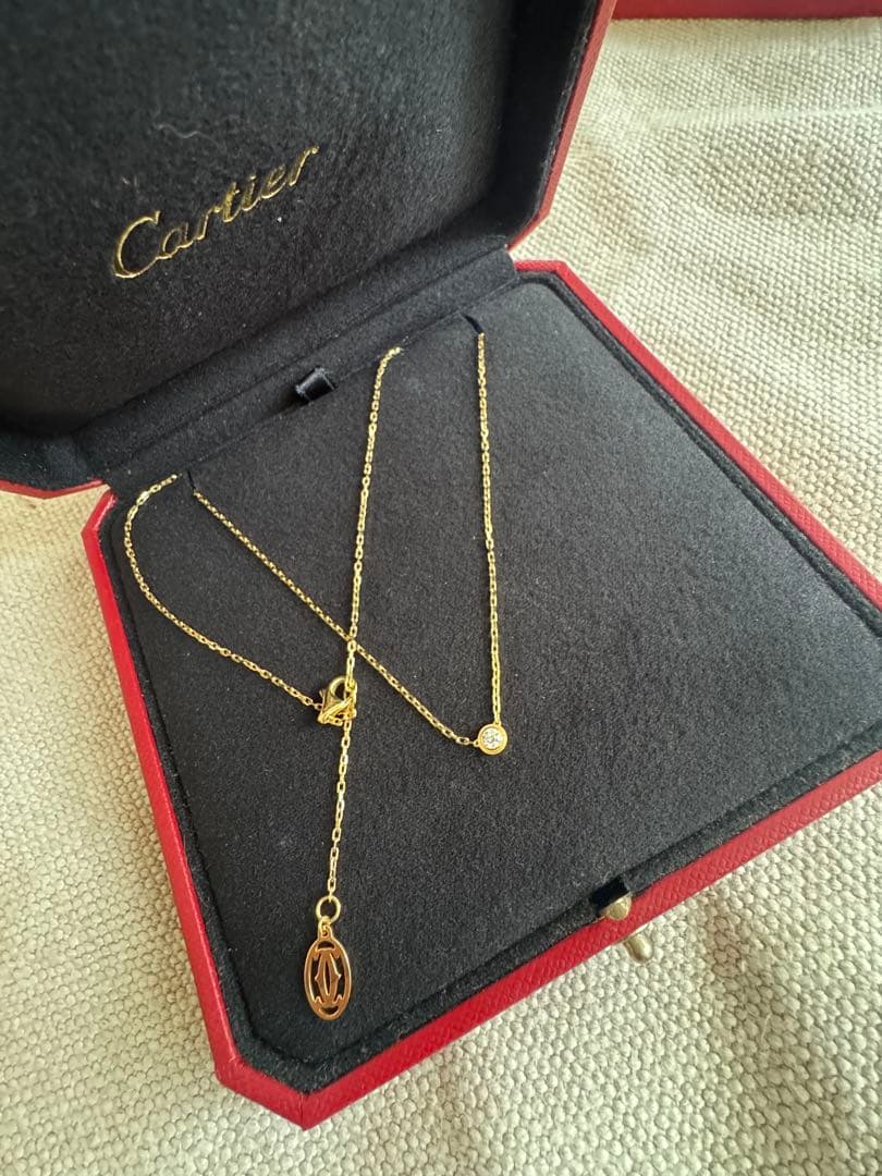 Cartier ダムール　イエローゴールド ネックレス