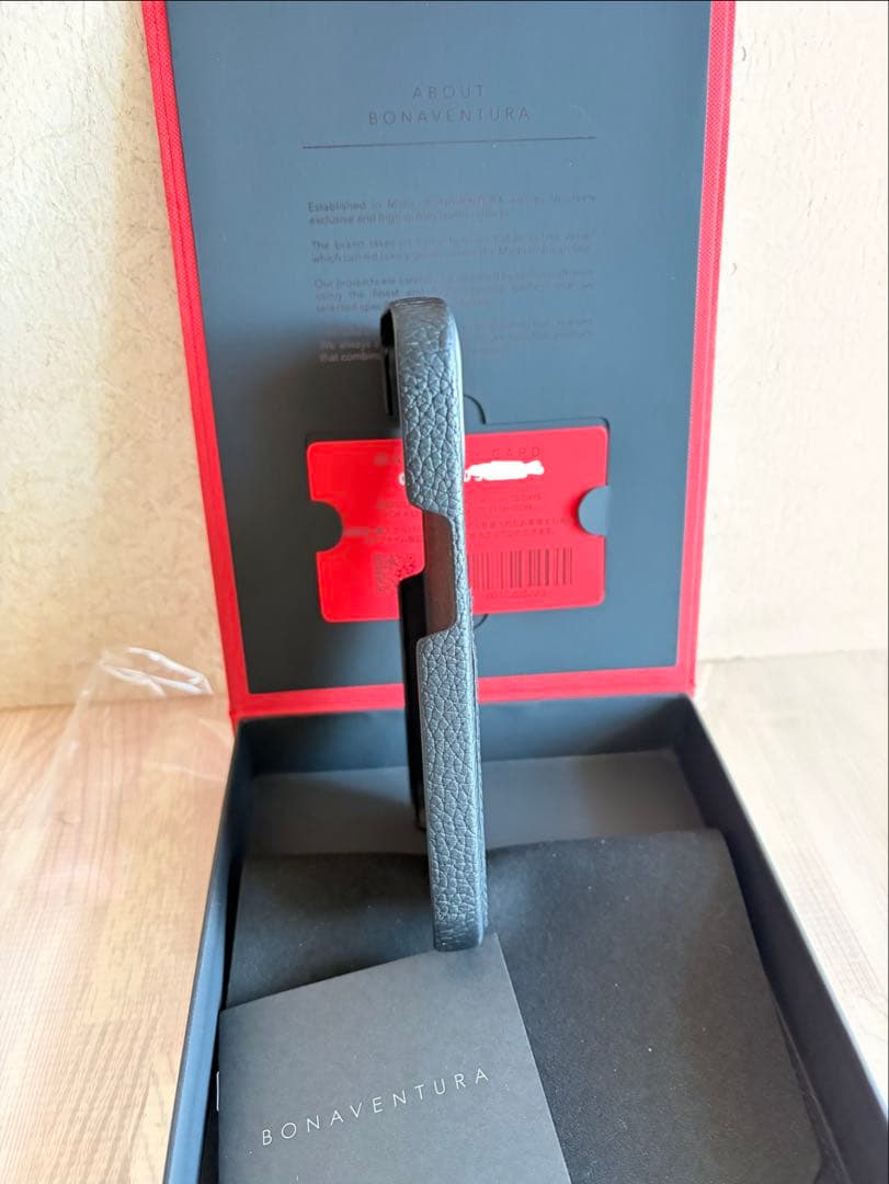 BONAVENTURA iPhone 15 カバーケース ボッタラートレザー