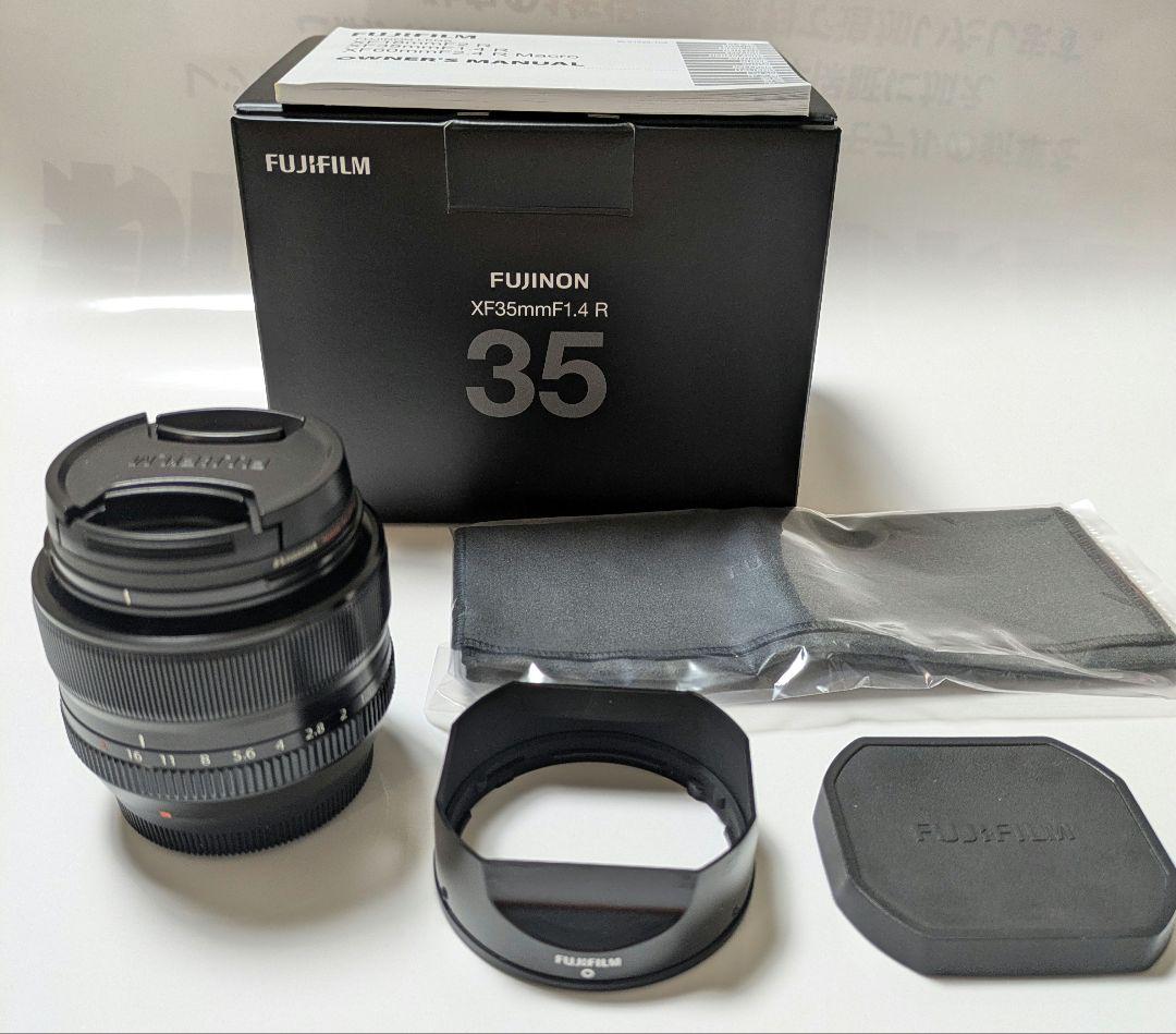 FUJIFILM XF35mm　F1.4 R レンズ　5年保証残り2年9ヶ月あり