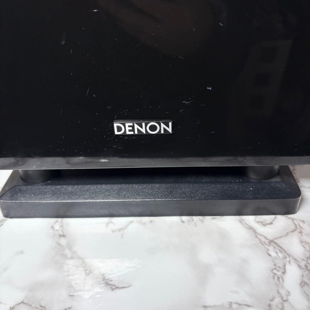 良品　【DENON】サブウーファー DSW-300SG ブラック 高音質