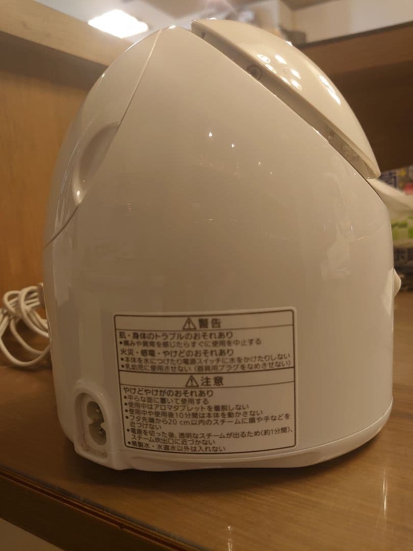 Panasonic ナノケア フェイススチーマー EH-SA38 使用 少