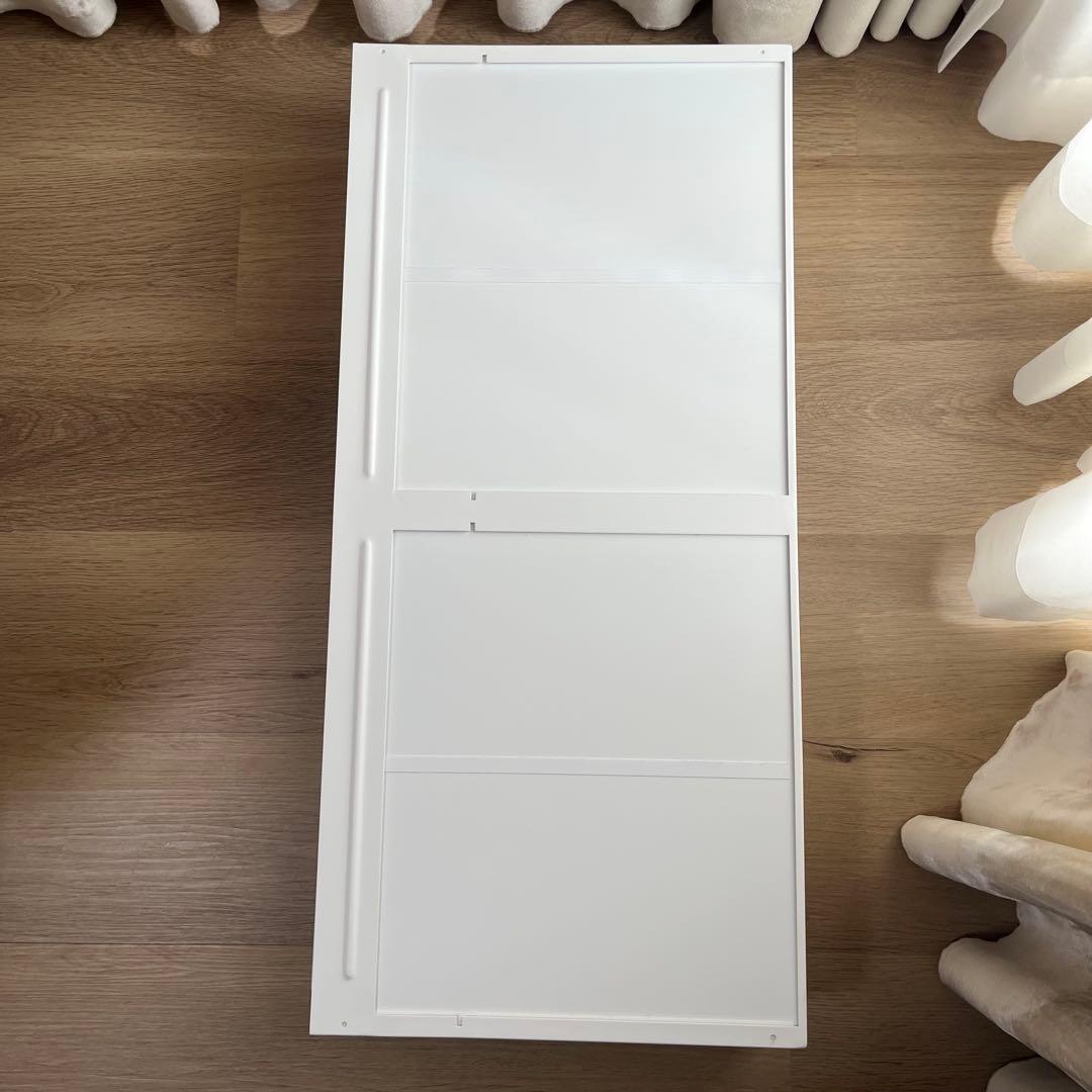 tower ツーウェイキッチン家電下引き出し&スライドテーブル W80 ホワイト