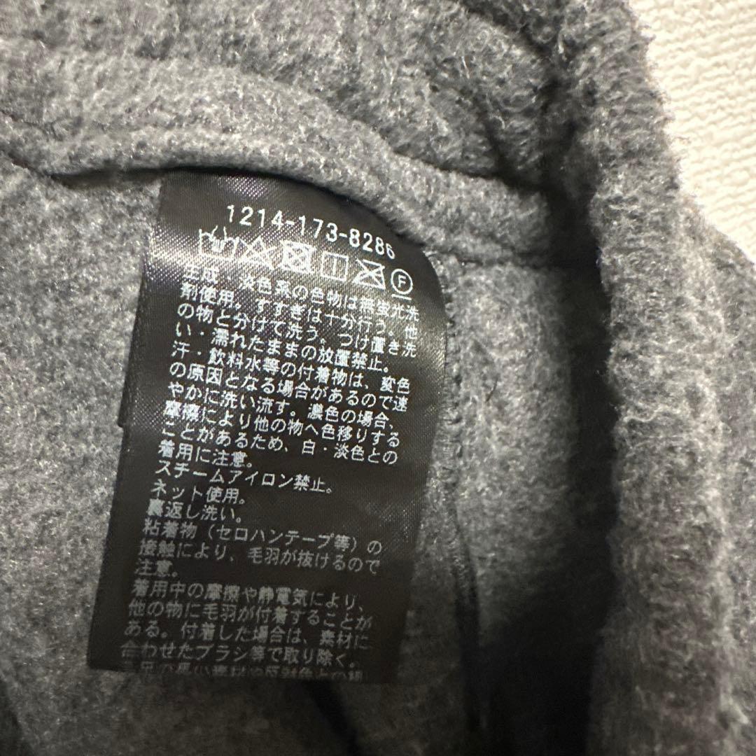 H BEAUTY&YOUTH フリースカーゴパンツ グレー スウェット M