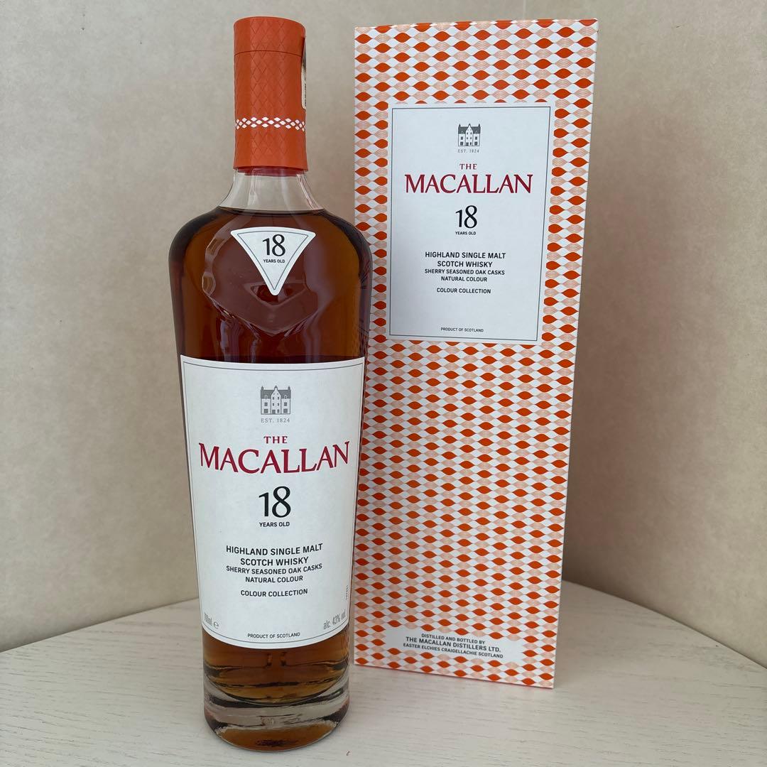 未開封マッカラン18年 700ml 43度 MACALLAN