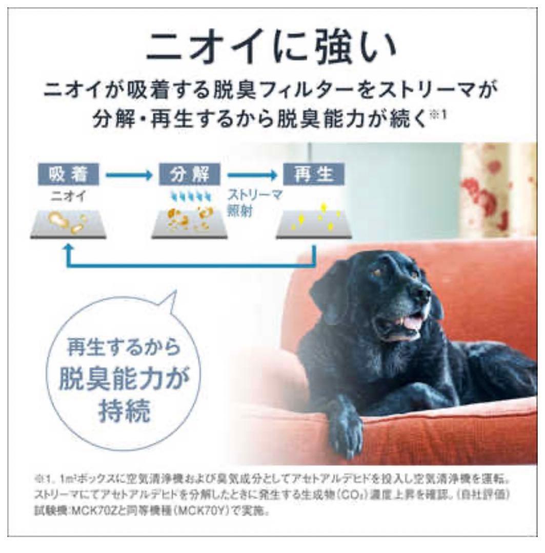 新品　ダイキン　Z型 空気清浄機　MC55ZBK