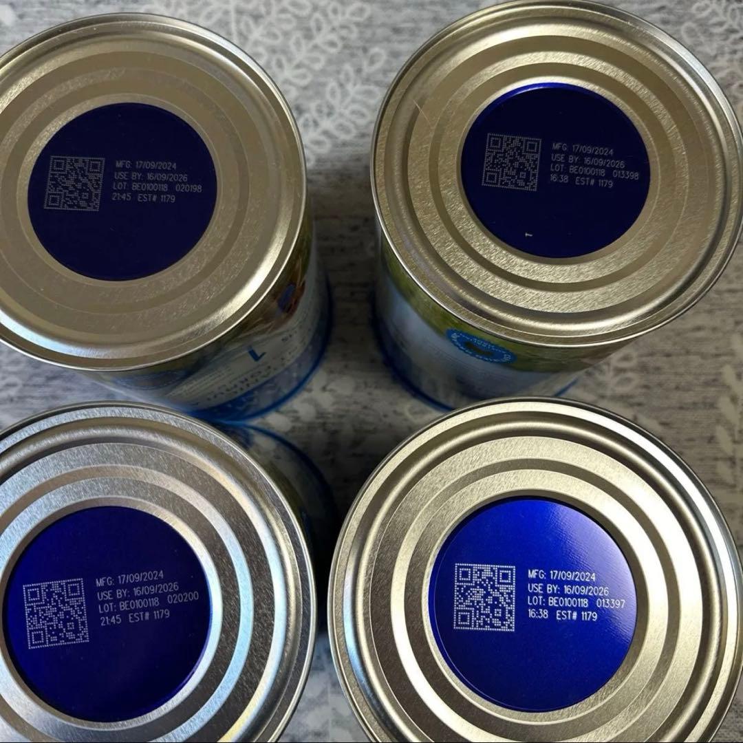 Bellamy's Organic オーガニック粉ミルク 4缶セット