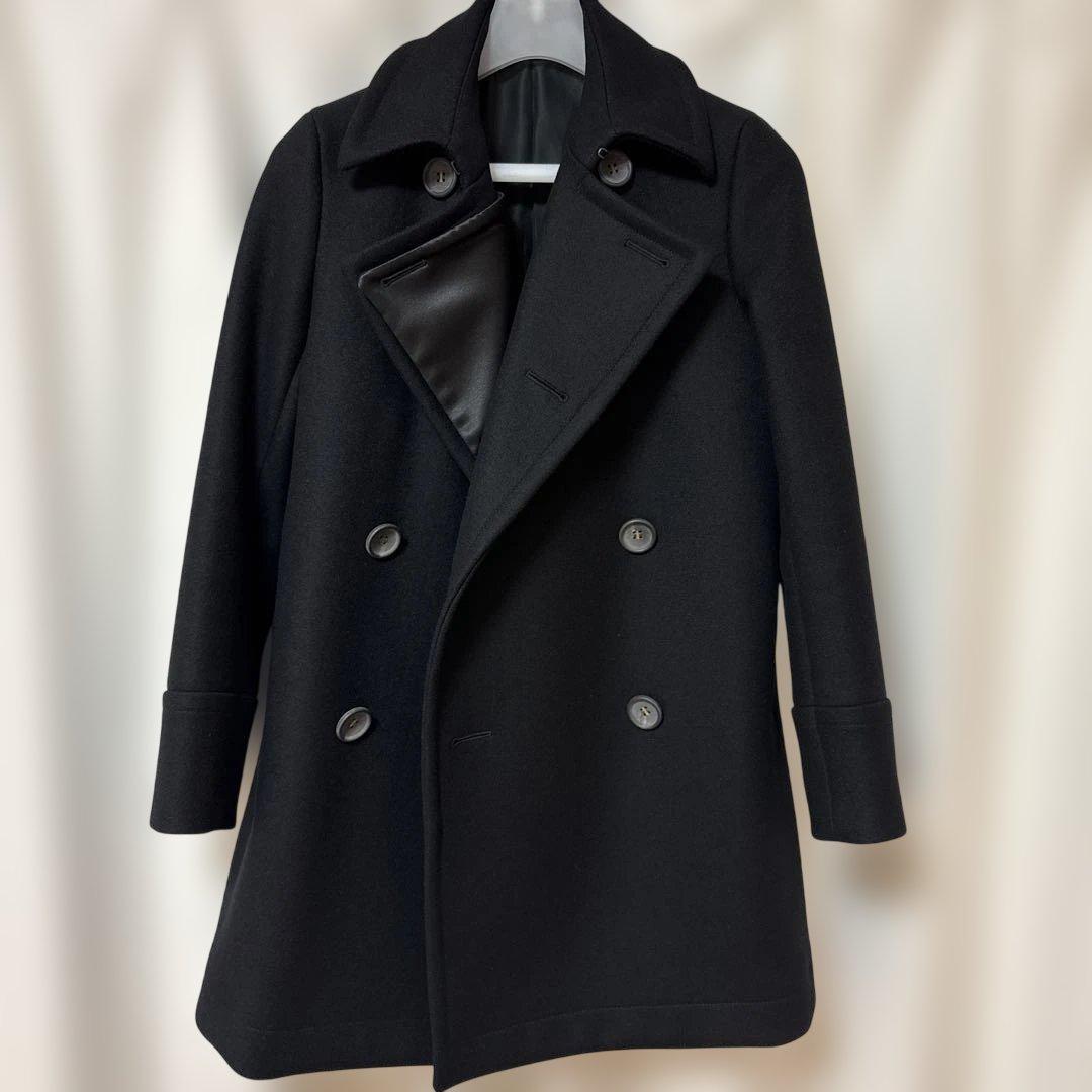 THE RERACS ザリラクス　ピーコート ブラック　38