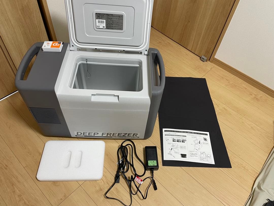 ポータブル冷凍庫　ツインバード　-40℃ sc-df25wl -40℃対応