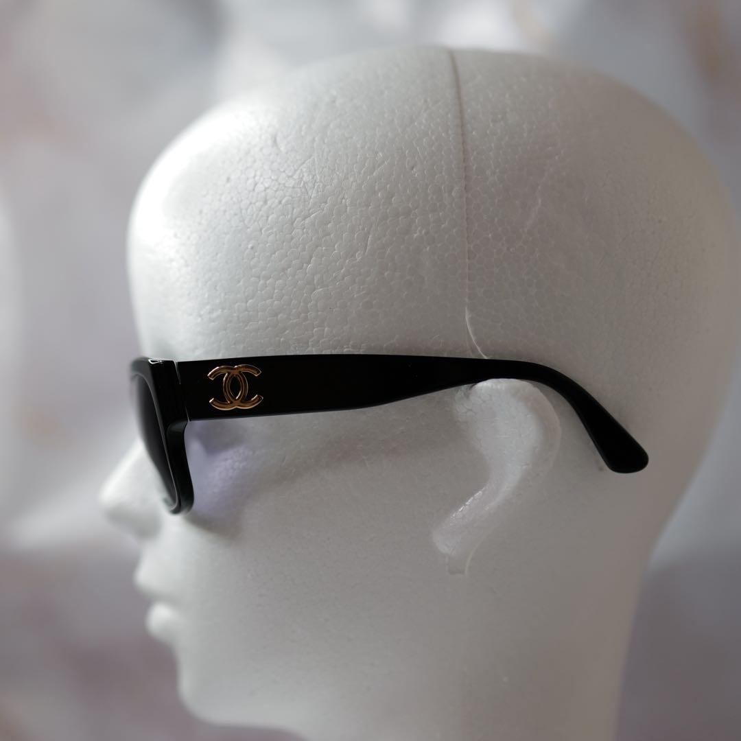 CHANEL シャネル ウェリントン ココマーク Y2K サングラス ケース付き