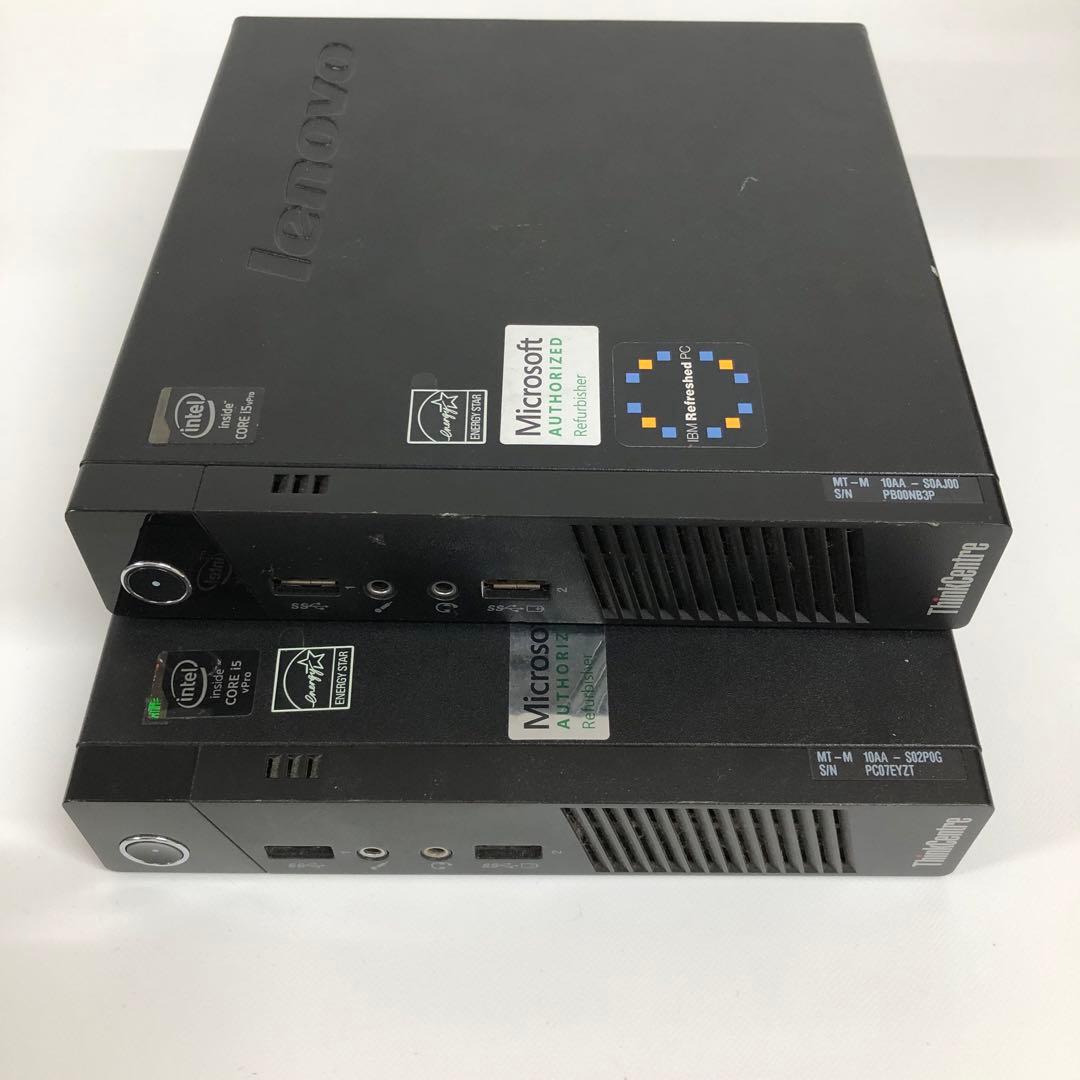【ミニPCセット】ThinkCentre・HP・Dell 各種モデル 10台