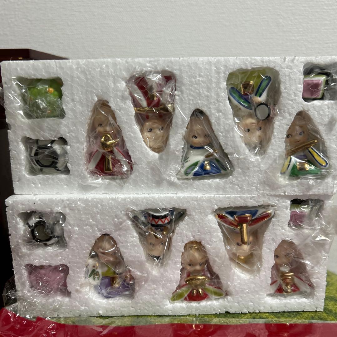 ローズオニール　キューピー　おひなさま3段飾り