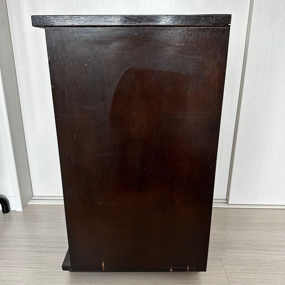 古道具　アンティーク　レコード棚　カルテ棚