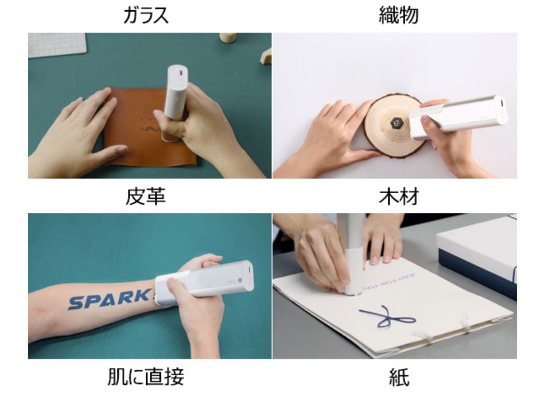 ★EVEBOT プリントペン ポータブルプリンター あらゆる表面に対応 DIY