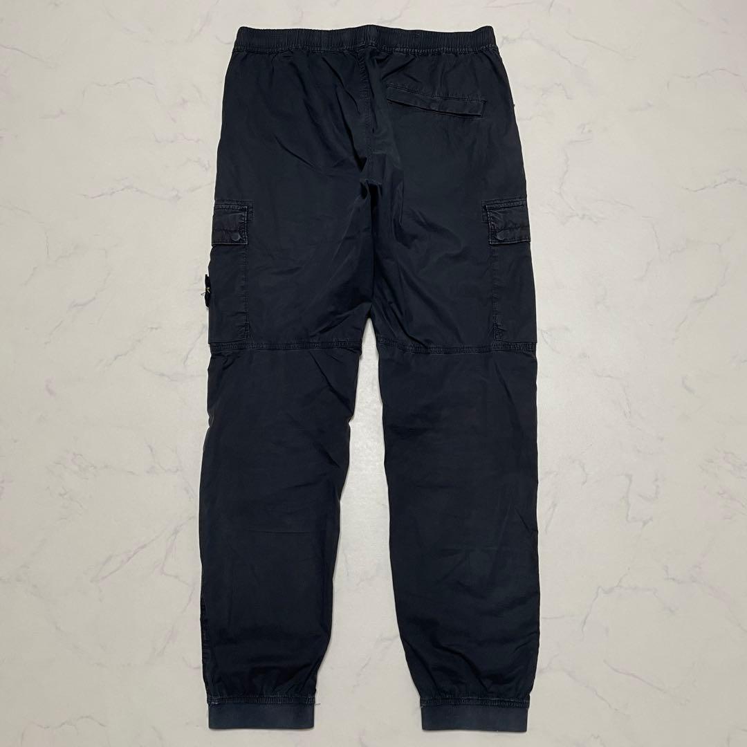 STONE  CARGO PANTS W33 ”BLACK”