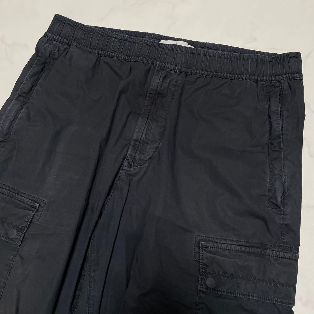 STONE  CARGO PANTS W33 ”BLACK”