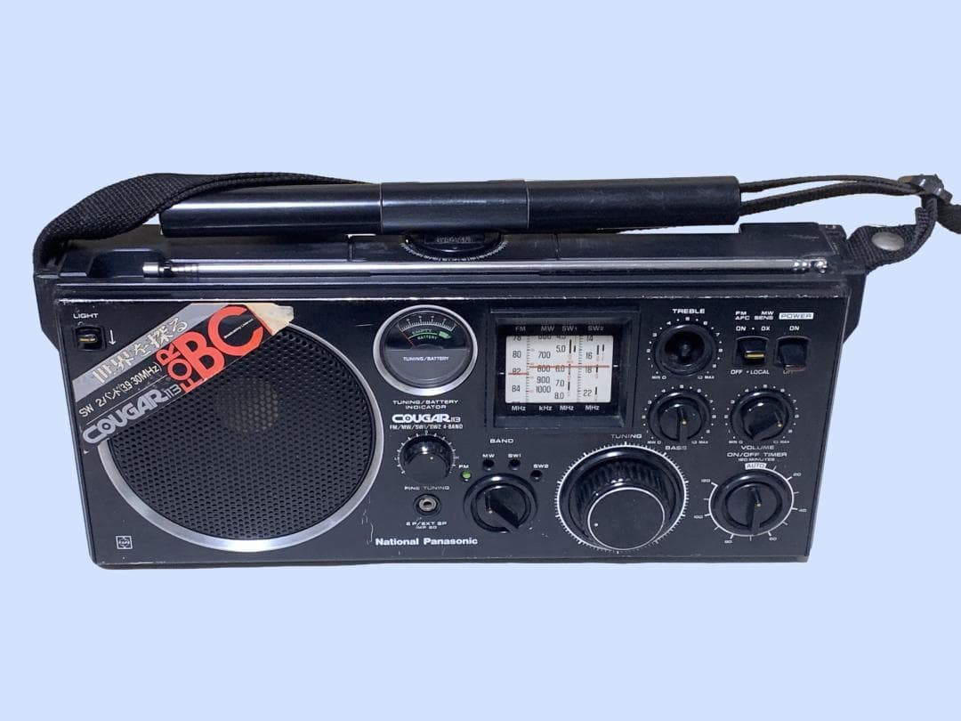 ラジオ・コンポ M7142 National Panasonic COUGAR RF-1130