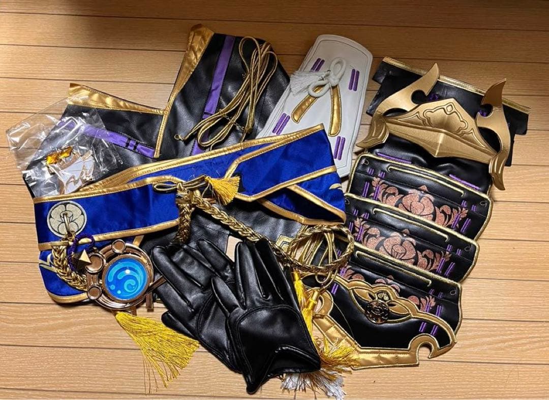 猫屋小舗 原神 神里綾人 Mサイズ コスプレ衣装 ※難あり