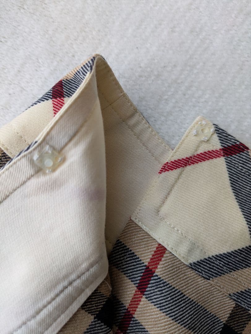 BURBERRY BLUE LABEL ノバチェック　ラップスカート 着用1回