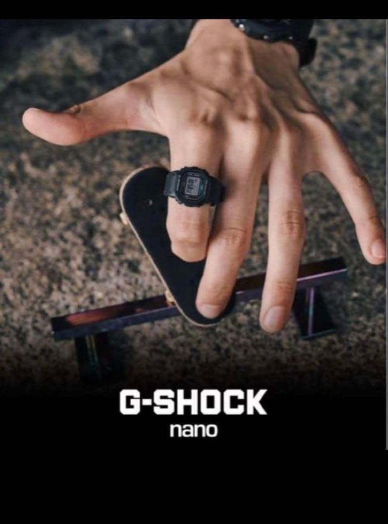 CASIO G-SHOCK Nano 新品未使用 黒 カシオ リングウオッチ