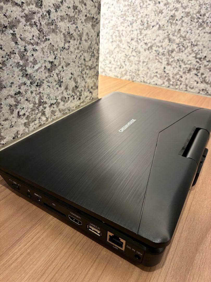 【極美品】11.6型 ポータブルBlu-rayプレイヤー ブルーレイ BD