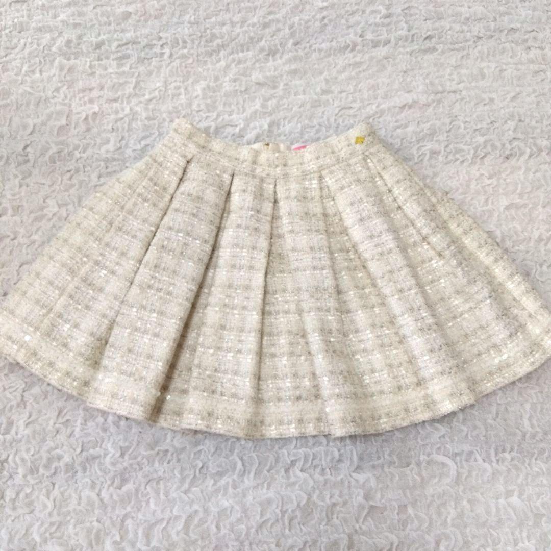 kate spade　ツイード　セットアップ　入学式　卒園式　七五三　120