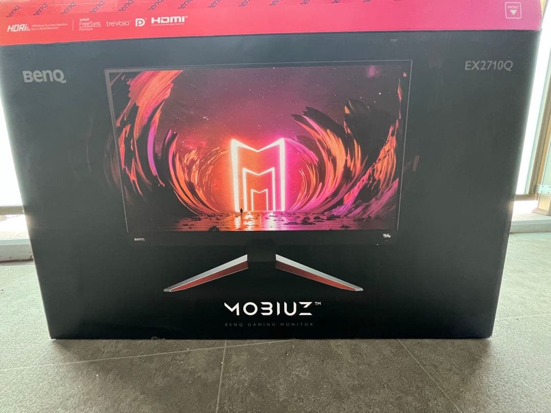 BenQ MOBIUZ ゲーミングモニター EX2710Q 27インチ WQHD