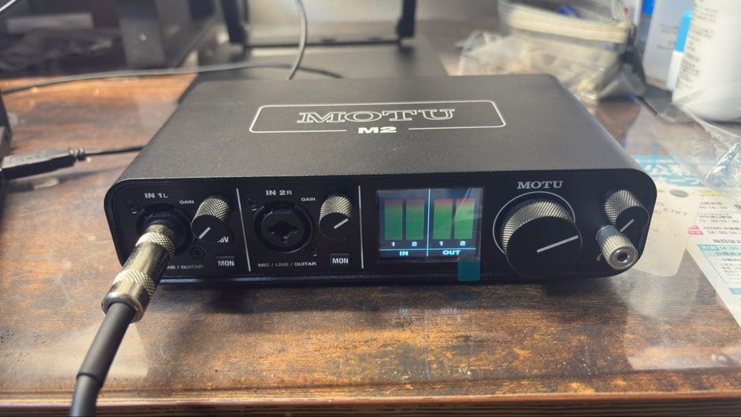 MOTU M2 美品