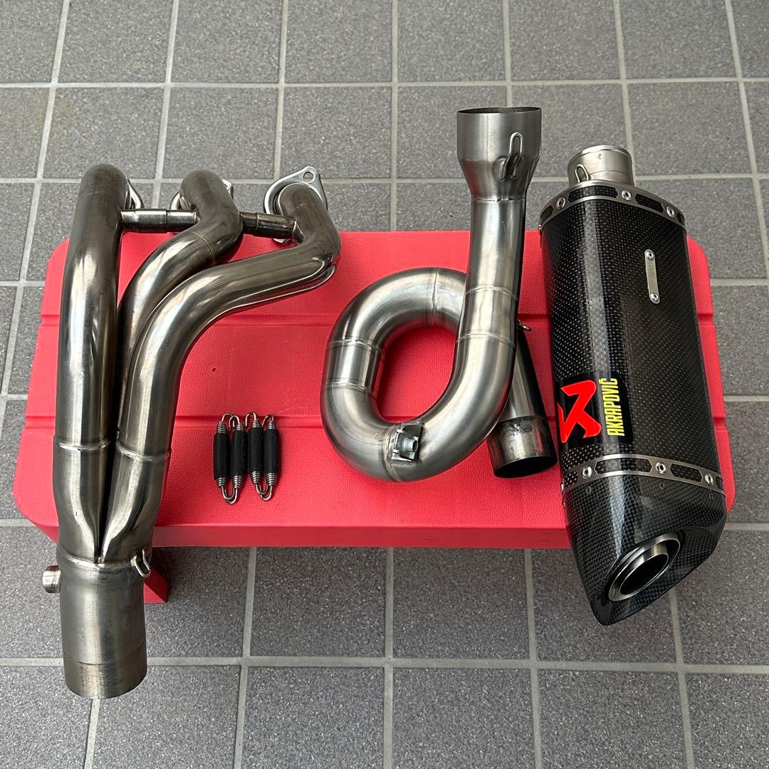 MT-09 XSR900 トレーサー　アクラポビッチ　フルエキゾーストマフラー