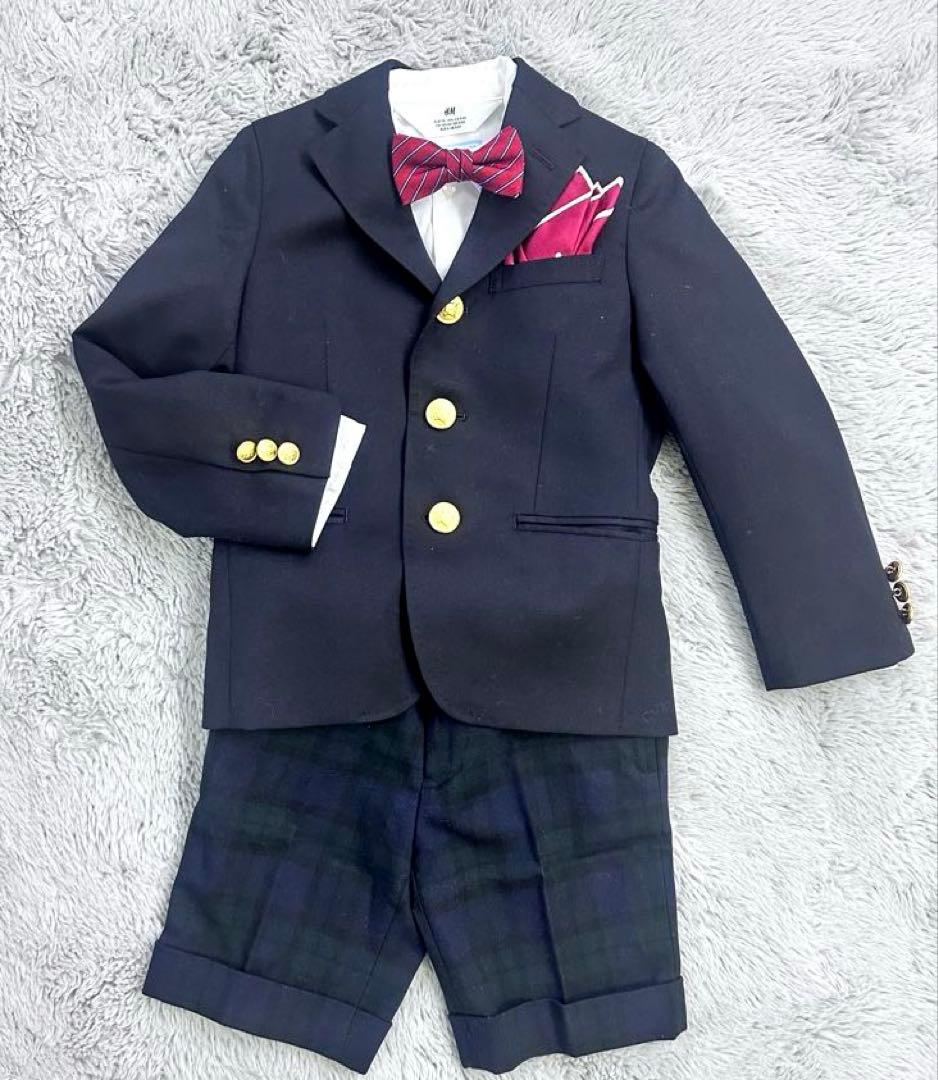 SHIPS セレモニー　フォーマル　110サイズ　卒園式　ジャケット　スーツ