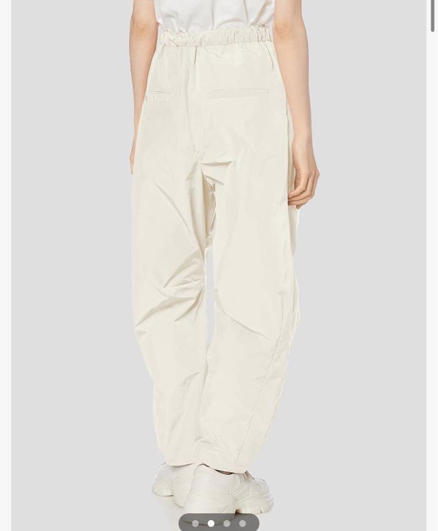 emmi atelier パラシュートパンツ ivory 0 新品未使用 タグ付