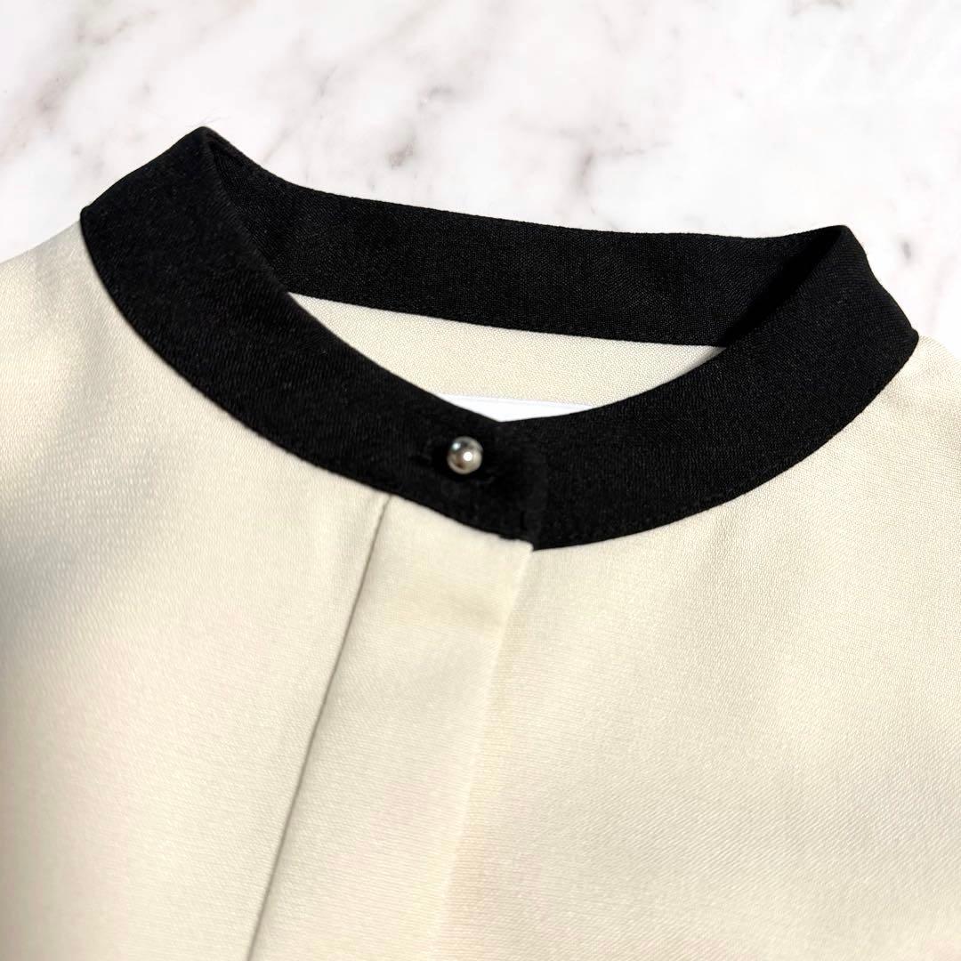 【美品】完売品✨️シップス エニィ ダブルクロス Aライン シャツ ワンピース