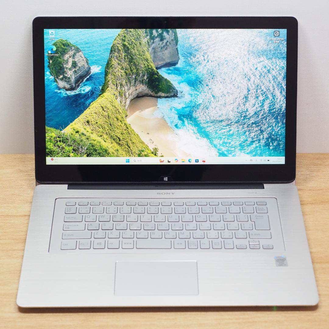 Sony VAIO、12GB メモリ、Windows11、 タッチディスプレイ