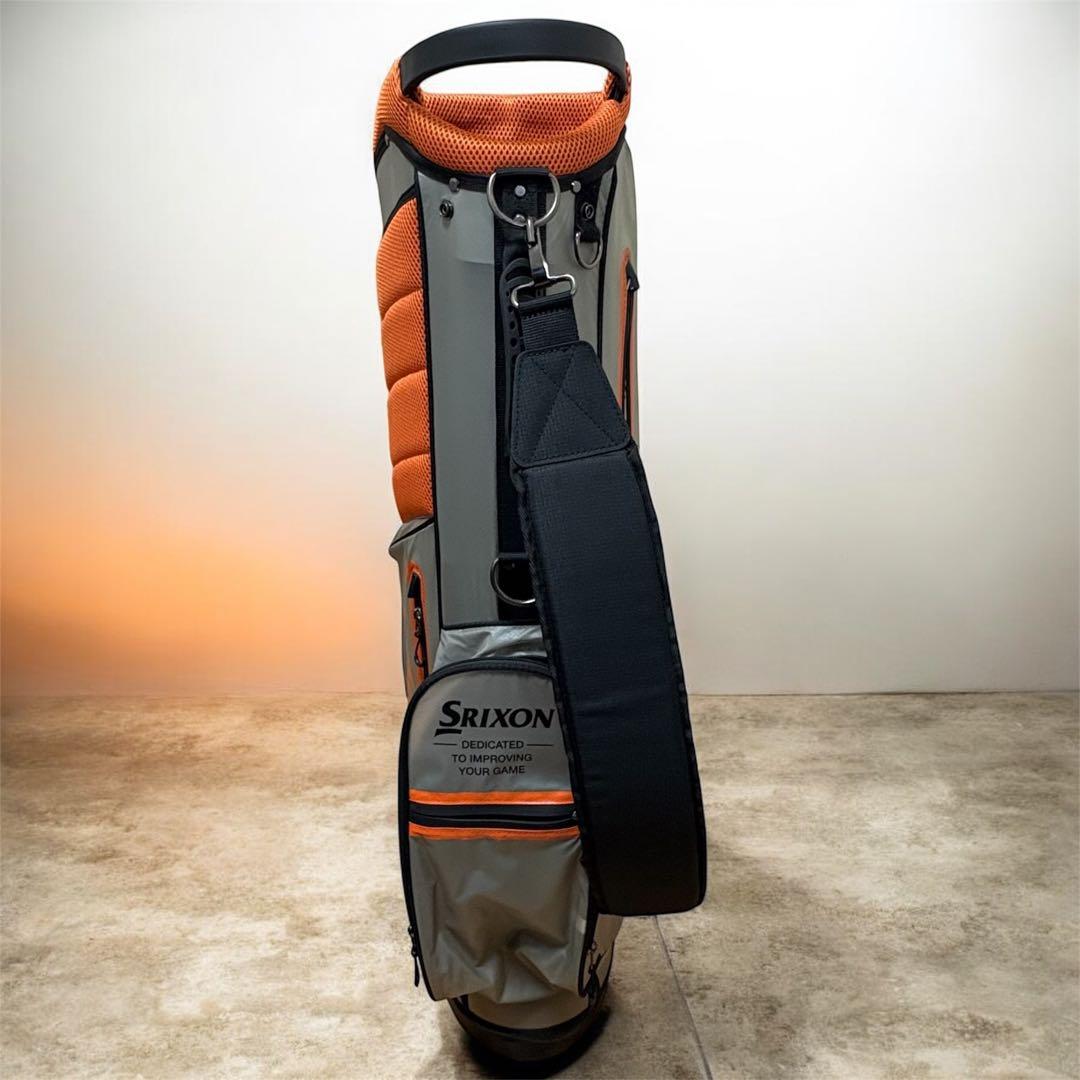 美品‼️スリクソン　スタンド式キャディバッグ　9.5型　超軽量で耐久性・撥水性