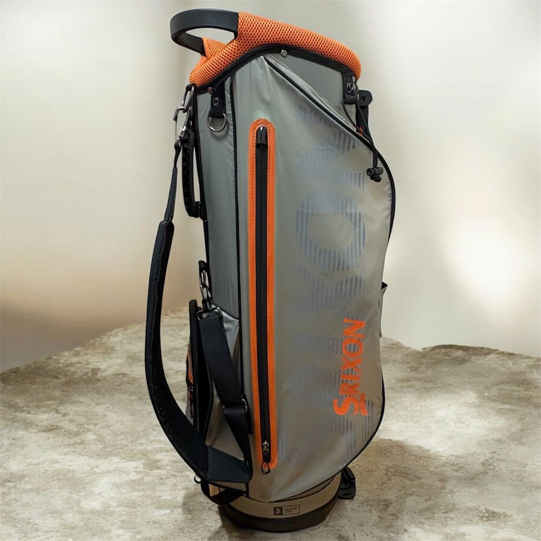 美品‼️スリクソン　スタンド式キャディバッグ　9.5型　超軽量で耐久性・撥水性