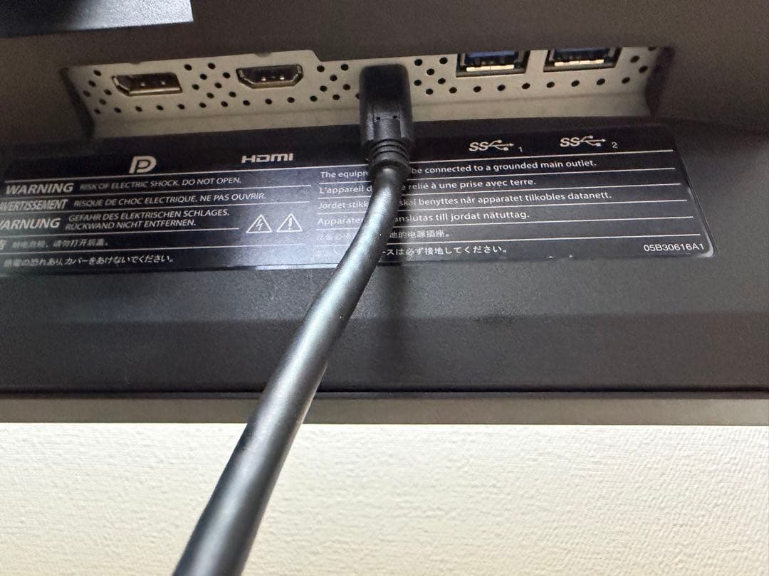 【送料込】EIZO EV2480-BK 24型 USB-C対応 美品