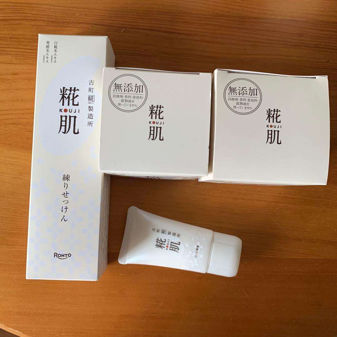 ロート製薬 糀肌くりーむ　練りせっけん