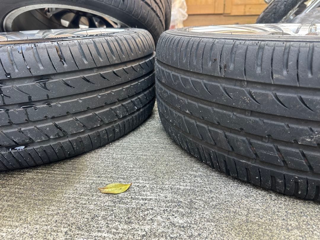 スバルレガシィBR使用バリ溝セット225/40R18PCD100