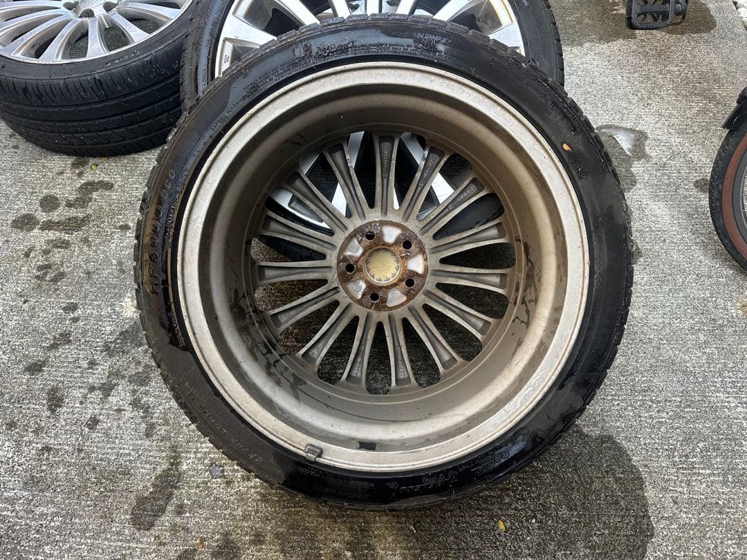 スバルレガシィBR使用バリ溝セット225/40R18PCD100