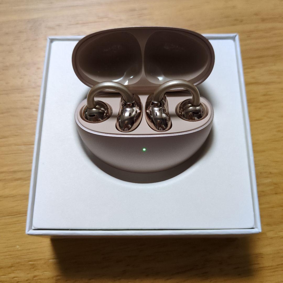 HUAWEI FreeClip ワイヤレスイヤホン ローズゴールド