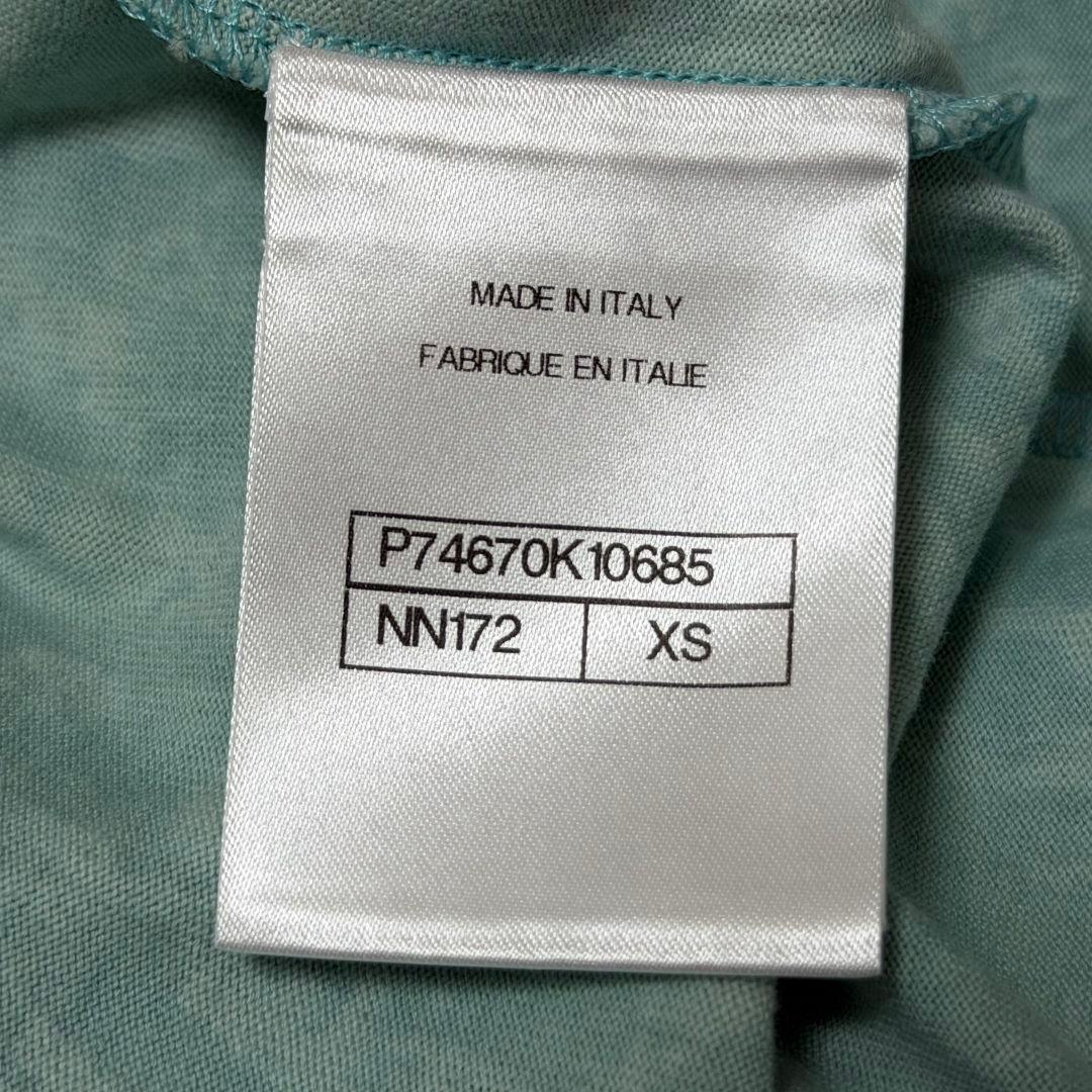 シャネル ロゴ 刺繍 ラインストーン付き ココマーク コットン 半袖 Tシャツ