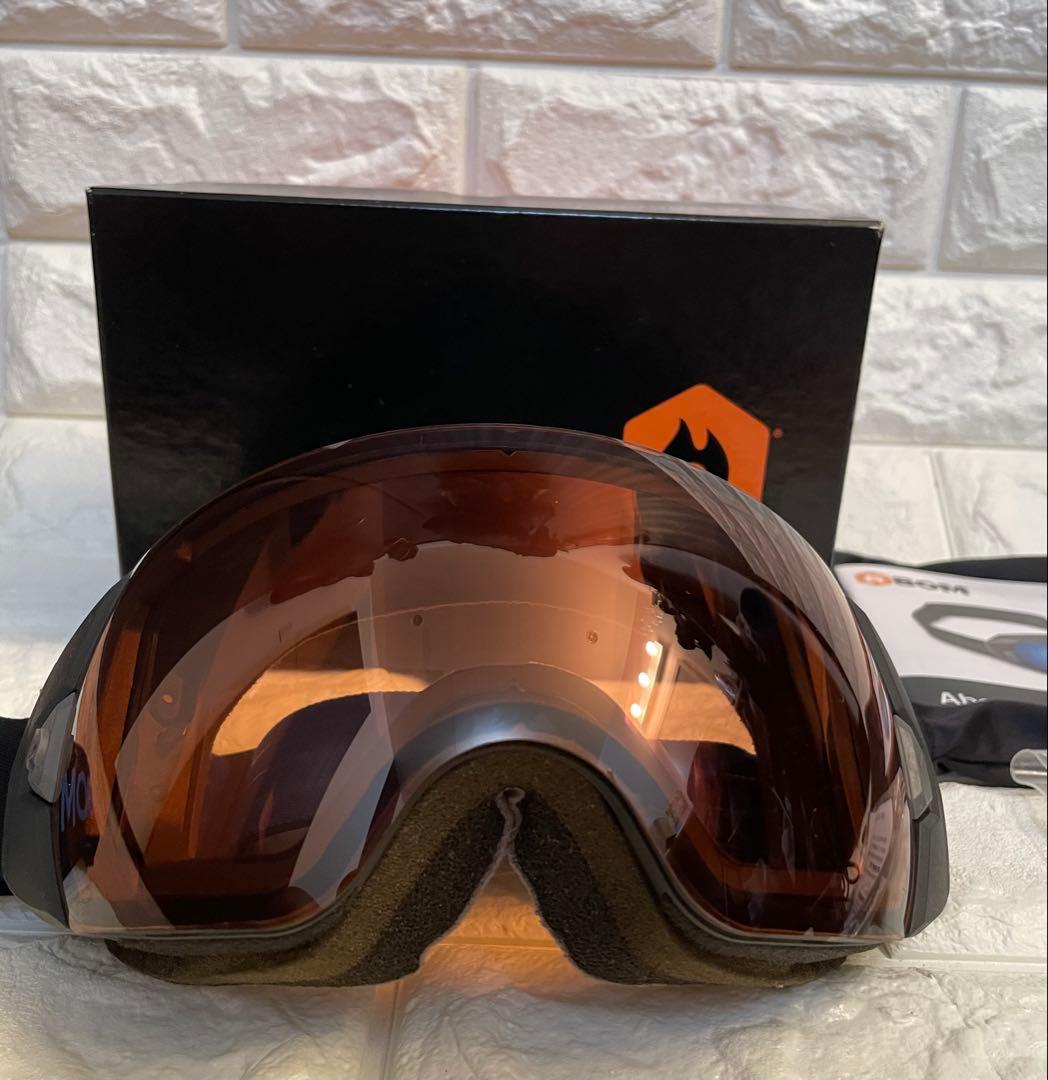 Abom HEET ゴーグル エーボム　ヒート アジアンフィット