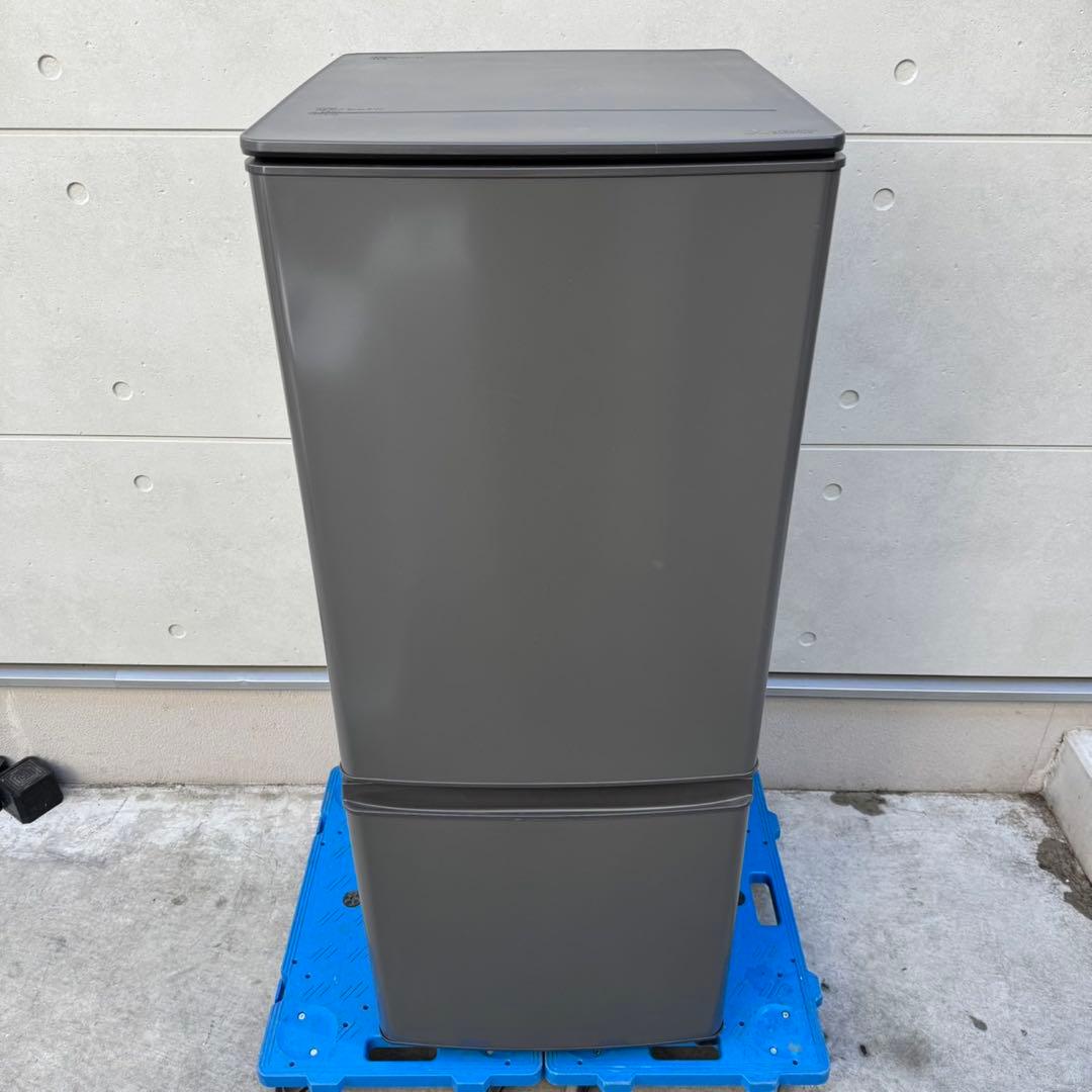 202⭐️2024年製美品★三菱電機　冷蔵庫　グレー　自動霜取り　一人暮らし