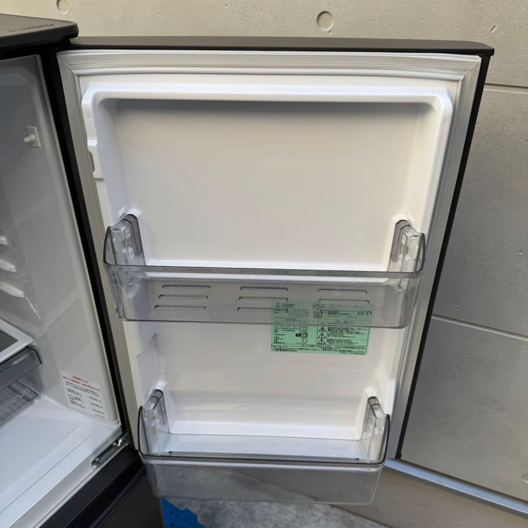 202⭐️2024年製美品★三菱電機　冷蔵庫　グレー　自動霜取り　一人暮らし