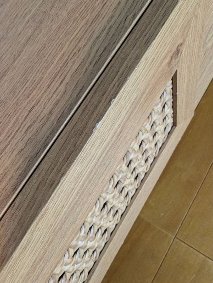 ■送料込■LOWYA ラタン ローテレビボード テレビ台 北欧風 TV 人気家具