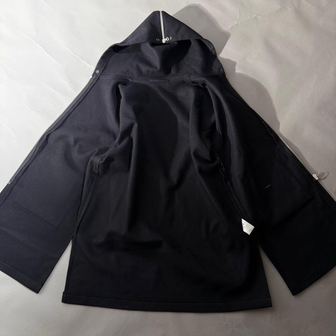 COMOLI メルトンフーデッドコート size2