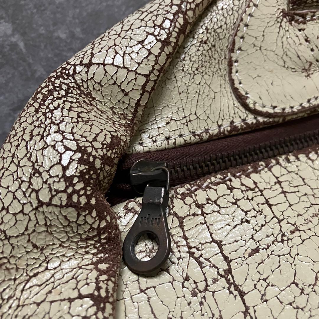 バッグ Jas-M.B. cracked texture handbag Y2K 00s