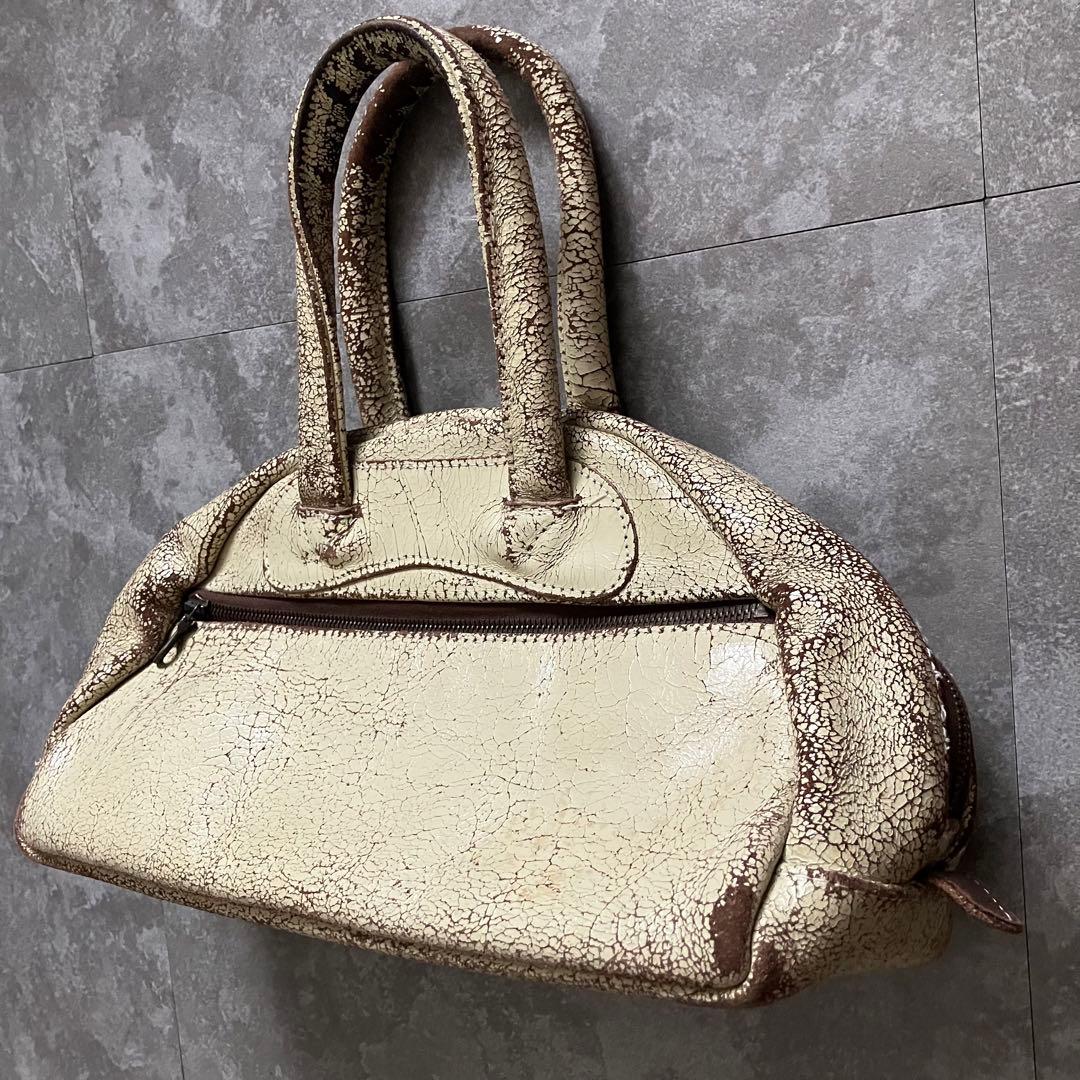 バッグ Jas-M.B. cracked texture handbag Y2K 00s