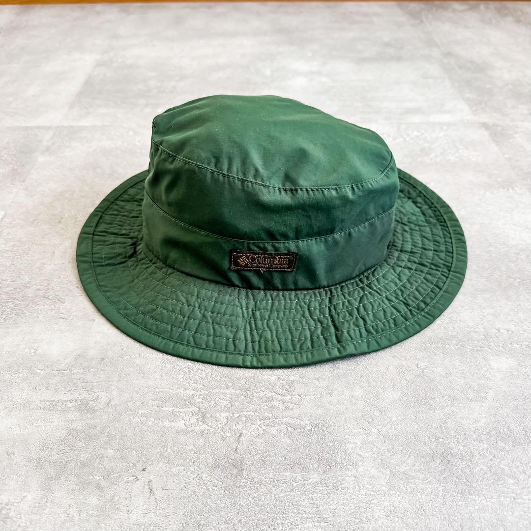 90's Columbia コロンビア USA製 ナイロンハット バケットハット